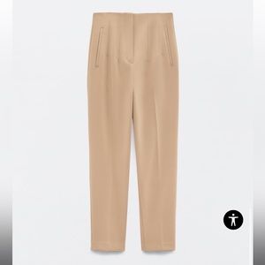 Zara high waisted trouser pant size small